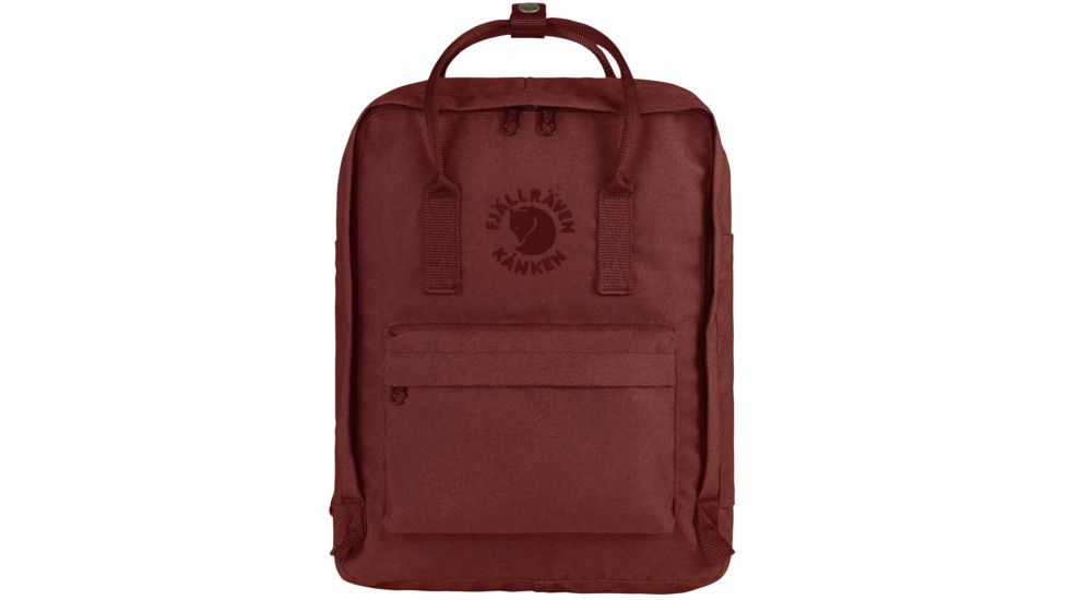 Fjallraven Re-Kanken Backpack, Ox Red, One Size, F23548-326