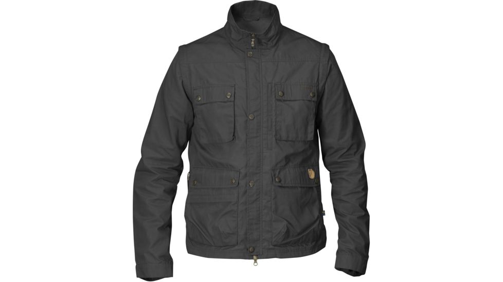 Fjallraven Reporter Lite Jacket - Men's-Dark Grey-Small