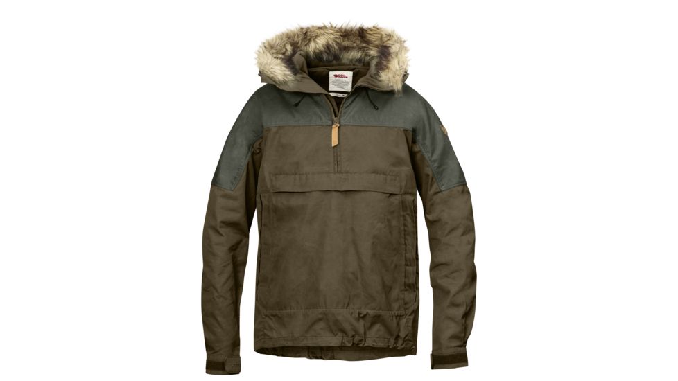 Fjallraven Sarek Anorak - Mens-Taupe-Small