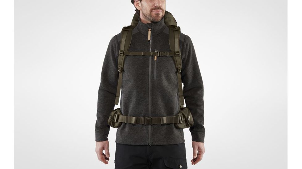 Fjallraven Singi 48 Backpack, Dark Olive, One Size, F23321-633-One Size