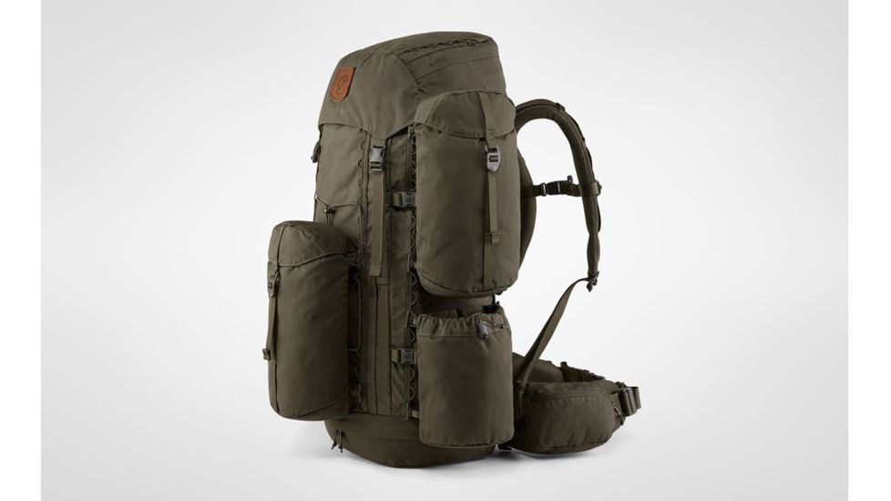 Fjallraven Singi 48 Backpack, Dark Olive, One Size, F23321-633-One Size
