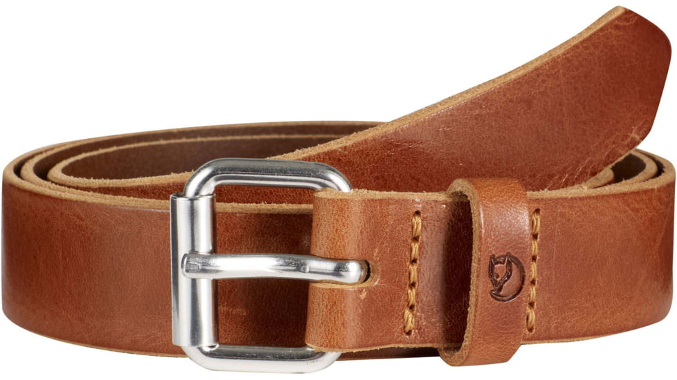 Fjallraven Singi Belt 2,5 cm., Leather Cognac, 75 cm, F77280-249-75cm