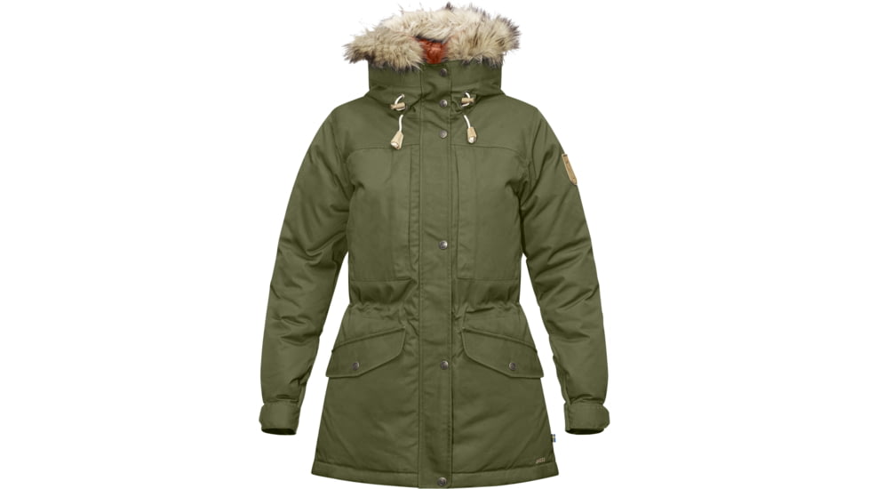 Fjallraven Singi Down Jacket - Women's, Large, Green, 7323450262341