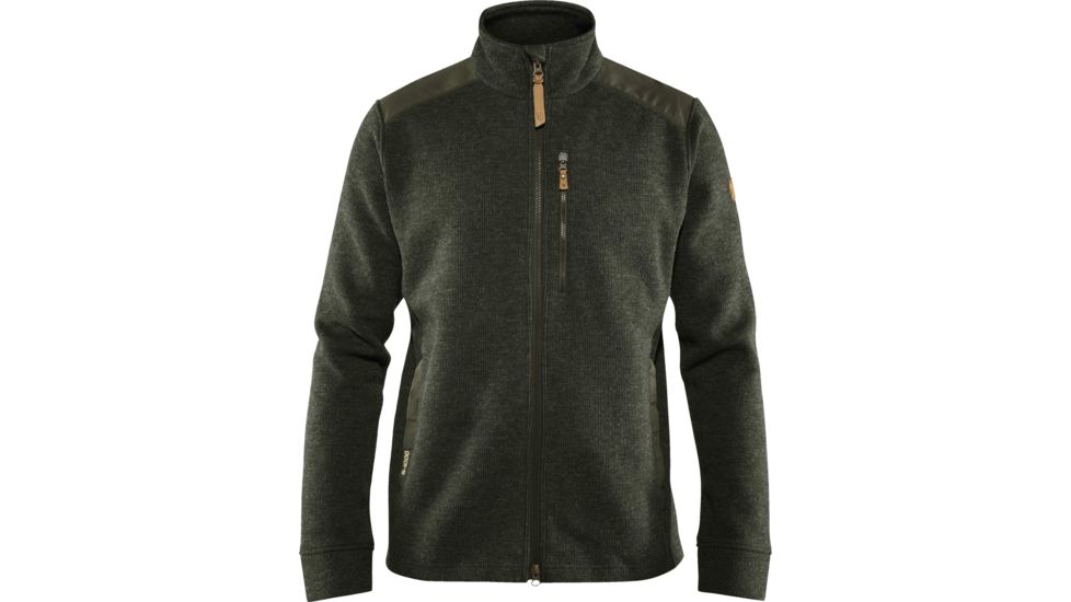 Fjallraven Singi Fleece Jacket - Mens, Deep Forest, Large, F87305-662-L
