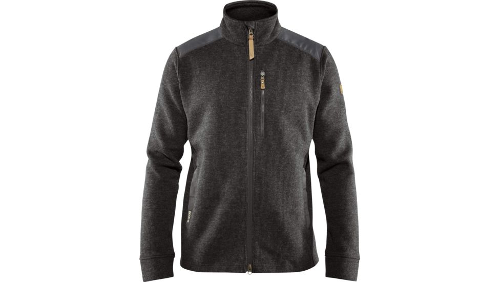 Fjallraven Singi Fleece Jacket - Mens, Stone Grey, Small, F87305-018-S