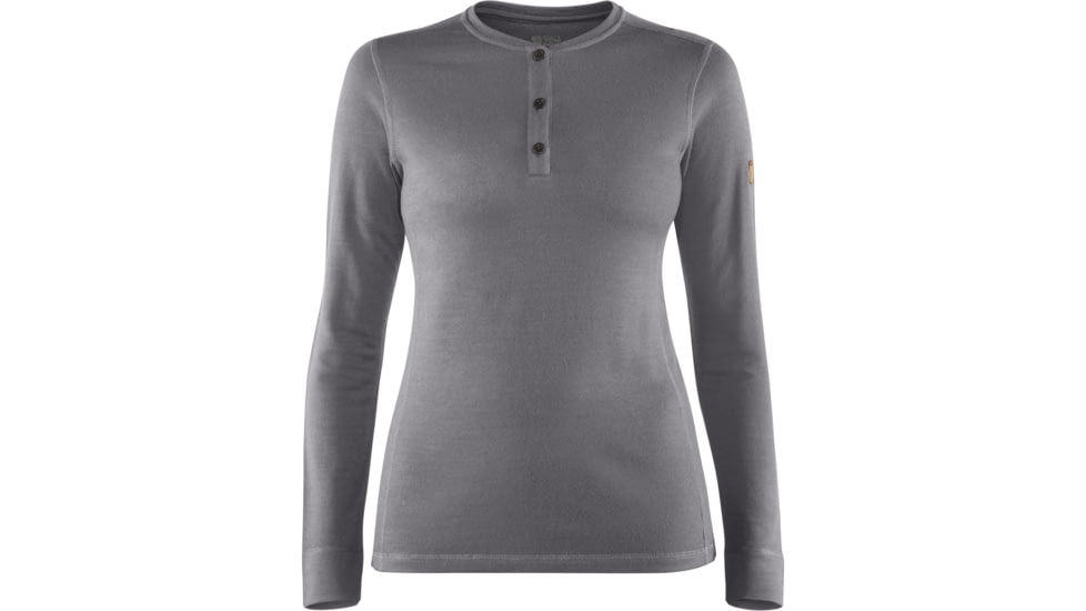 Fjallraven Singi Merino Henley - Womens, Grey, 2XS, F89310-020-XXS