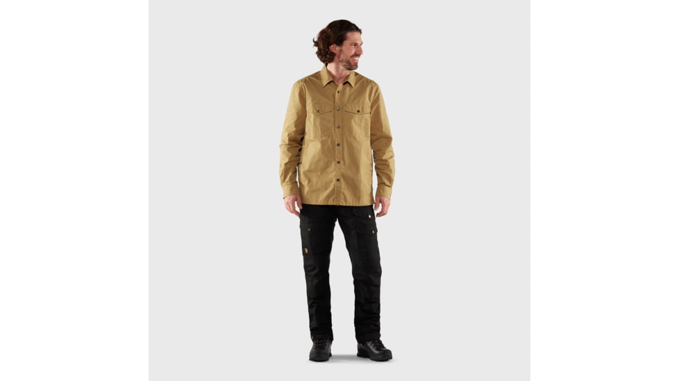 Fjallraven Singi Overshirt - Mens, Buckwheat Brown, Extra Large, F90655-232-XL