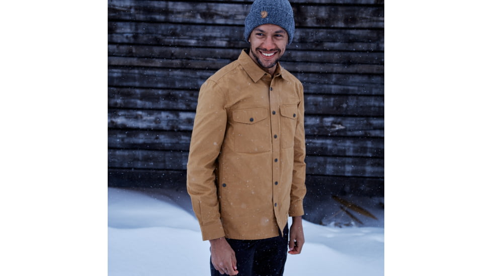 Fjallraven Singi Overshirt - Mens, Buckwheat Brown, Extra Large, F90655-232-XL
