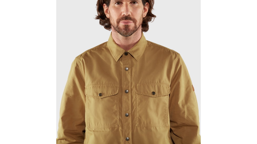 Fjallraven Singi Overshirt - Mens, Buckwheat Brown, Extra Large, F90655-232-XL