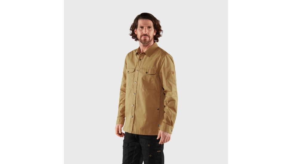 Fjallraven Singi Overshirt - Mens, Buckwheat Brown, Extra Large, F90655-232-XL