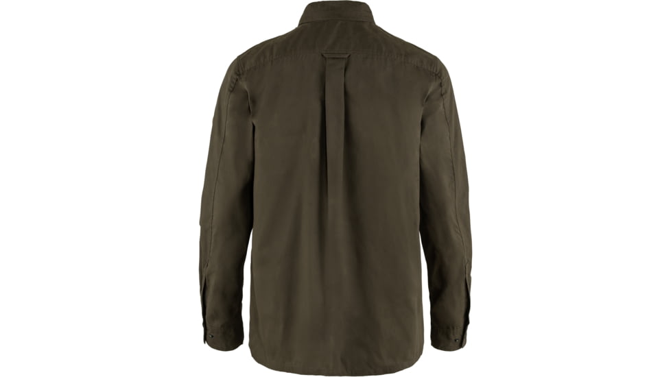 Fjallraven Singi Overshirt - Mens, Dark Olive, Small, F90655-633-S