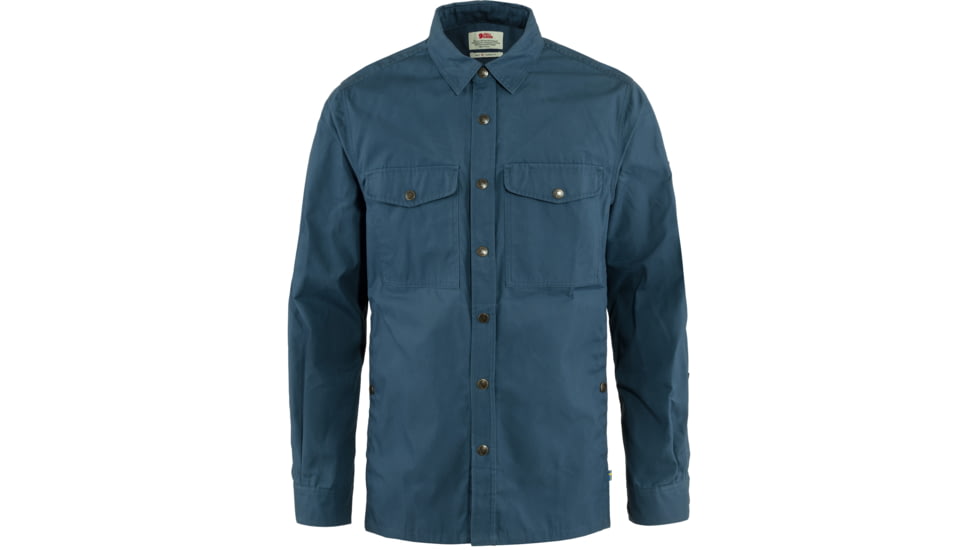 Fjallraven Singi Overshirt - Mens, Indigo Blue, Medium, F90655-534-M
