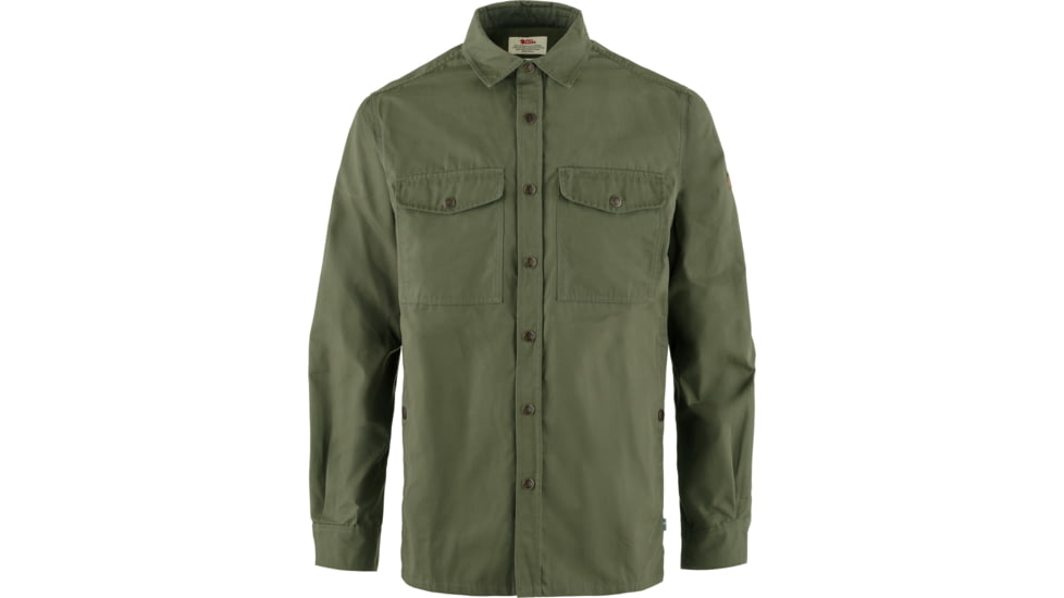 Fjallraven Singi Overshirt - Mens, Laurel Green, Small, F90655-625-S