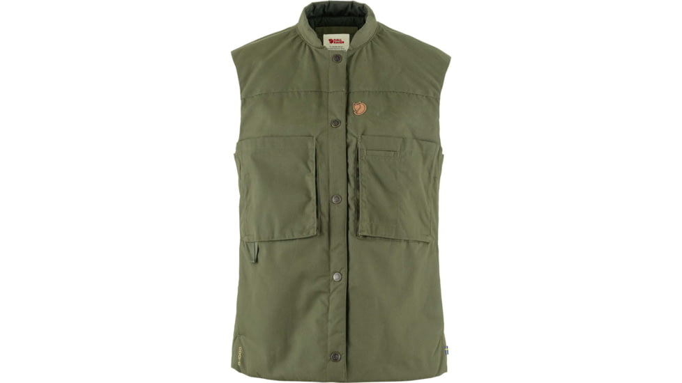 Fjallraven Singi Padded Vest - Womens, Laurel Green, Large, F87175-625-L