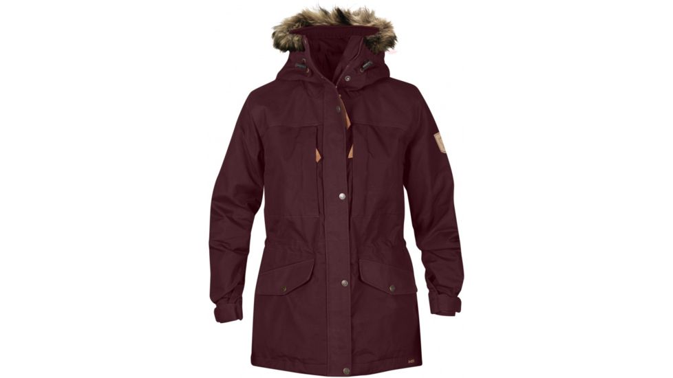 Fjallraven Singi Winter Jacket - Women's, Dark Garnet, X-Small, 424463