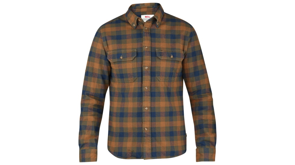 Fjallraven Skog Shirt - Mens-Chestnut-X-Large