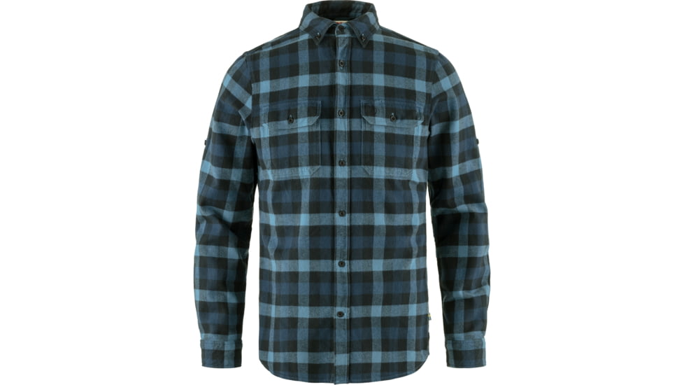 Fjallraven Skog Shirt - Mens, Indigo Blue/Dark Navy, Extra Large, F81353-534-555-XL