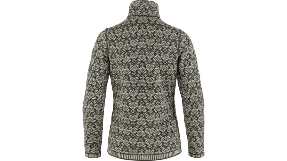 Fjallraven Snow Cardigan - Womens, Dark Olive, Extra Small, F89912-633-XS