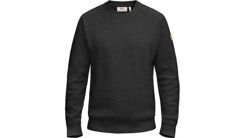 Fjallraven Sormland Crew Sweater - Men's-Grey-Medium