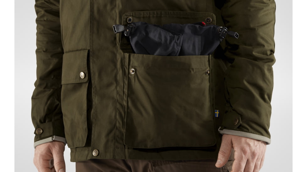 Fjallraven Sormland Padded Jacket - Men's, Medium, Dark Olive, F90700-633-M