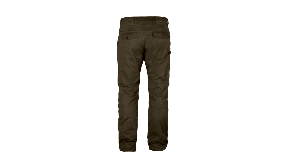 Fjallraven SOrmland Tapered Winter Trousers - Mens, Dark Olive, US 37/EU 54, Long Inseam, F90701-633-54-Long