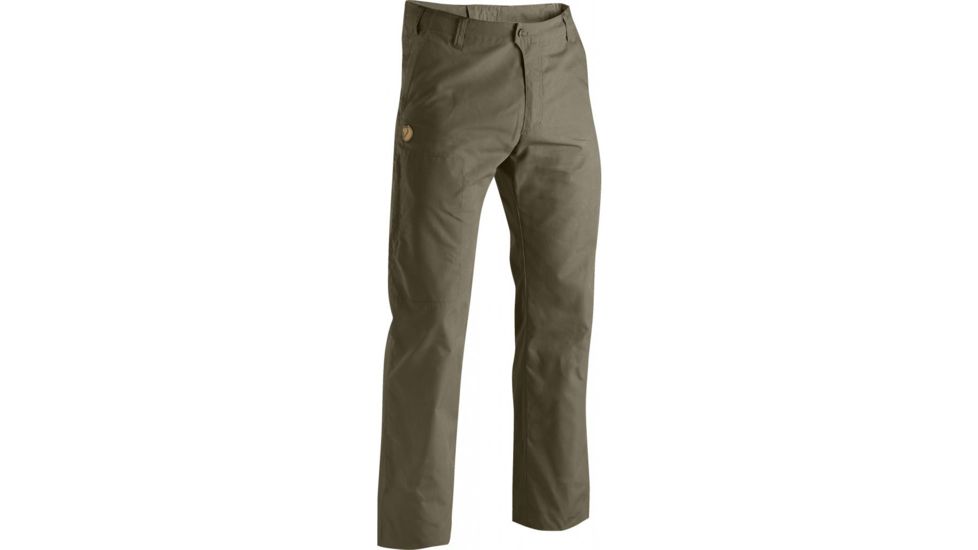 Fjallraven Sten Trousers - Men's-Dark Olive-32 Waist