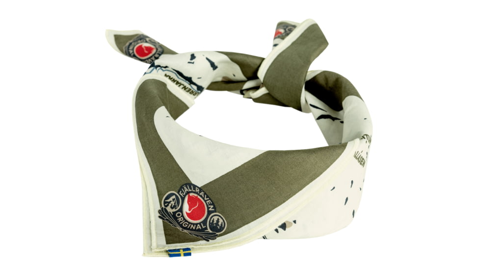 Fjallraven Swedish Classic Cap Scarf - Unisex, Green, One Size, F87148-620-OneSize