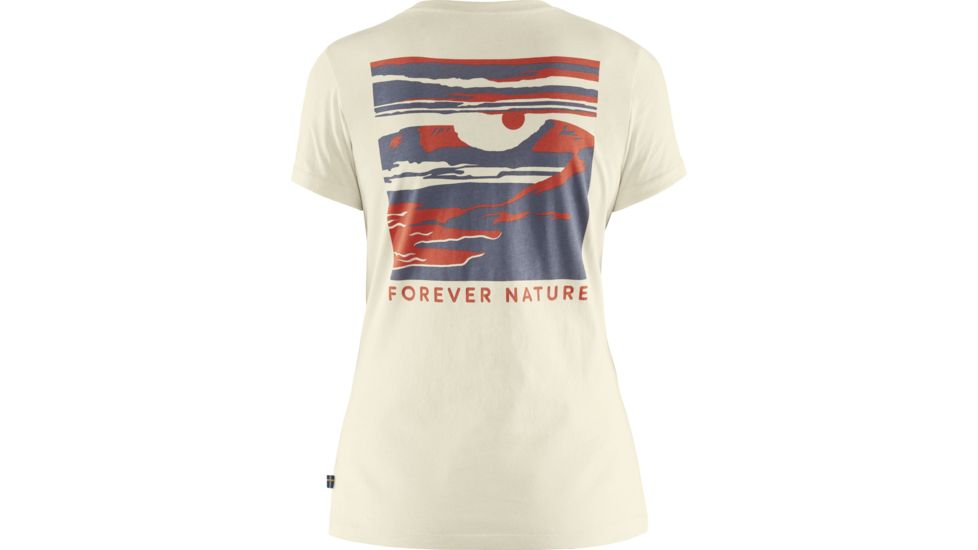Fjallraven Tornetrask T-Shirt - Womens, Chalk White, Large, F83514-113-L