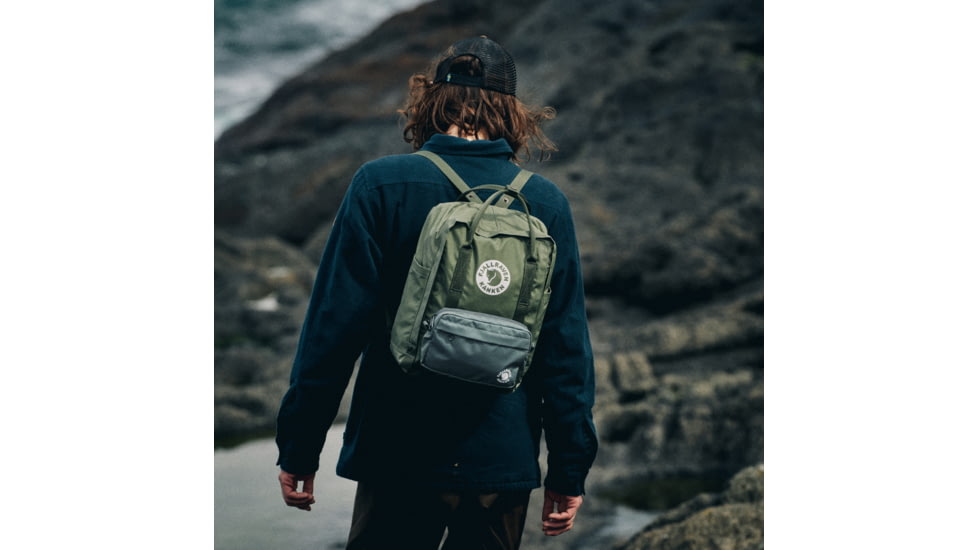 Fjallraven Tree-Kanken Pocket, Charcoal Grey, One Size, F23526-036-One Size