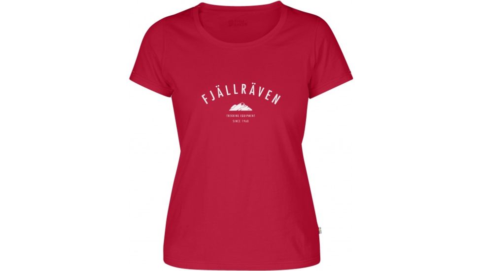 Fjallraven Trekking Equipment T-shirt Womens, Coral, XXS F89617-314-XXS