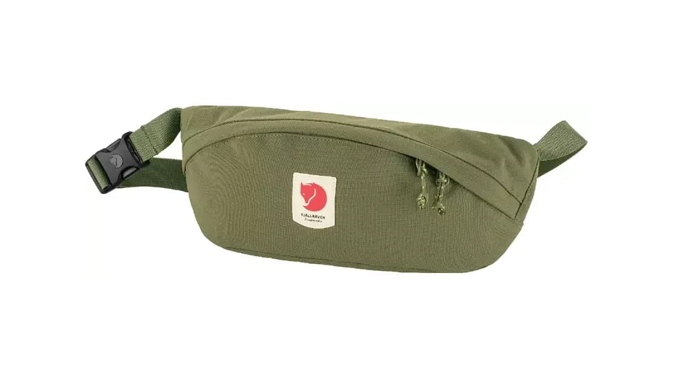 Fjallraven Ulvo Hip Pack Medium - Unisex, Green, One Size, F23165-620-One Size