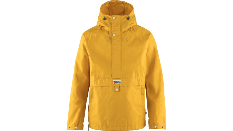 Fjallraven Vardag Anorak - Mens, Mustard Yellow, Medium, F87008-161-M