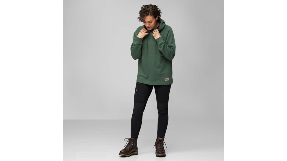 Fjallraven Vardag Hoodie - Womens, Deep Patina, Extra Small, F86987-679-XS