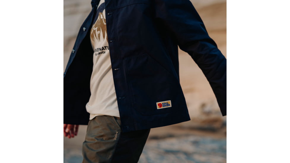Fjallraven Vardag Jacket - Mens, Dark Navy, Extra Large, F87006-555-XL