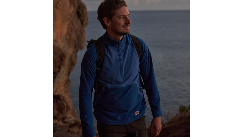 Fjallraven Vardag Lite Fleece - Mens, Alpine Blue-UN Blue, Small, F87055-538-525-S