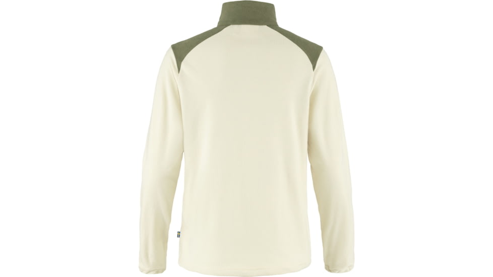 Fjallraven Vardag Lite Fleece - Womens, Chalk White/Light Olive, Extra Large, F84785-113-622-XL
