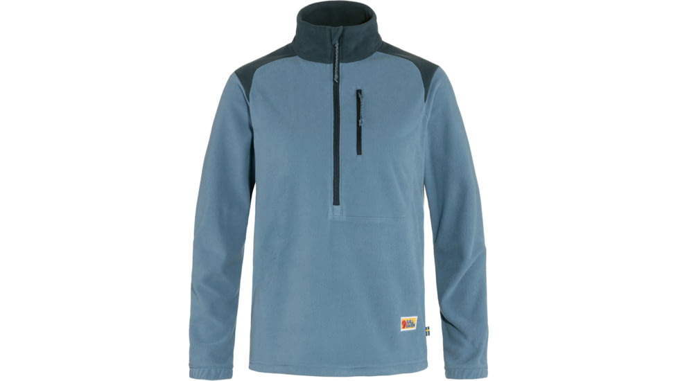 Fjallraven Vardag Lite Fleece - Womens, Dawn Blue/Mountain Blue, Extra Large, F84785-543-570-XL