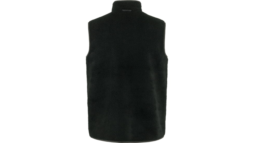 Fjallraven Vardag Pile Fleece Vest - Mens, Black/Dark Grey, Medium, F87073-550-030-M