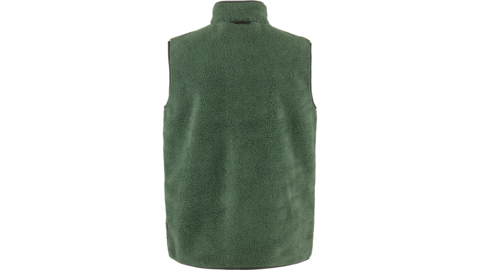 Fjallraven Vardag Pile Fleece Vest - Mens, Deep Patina/Iron Grey, Extra Small, F87073-679-048-XS