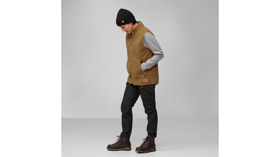 Fjallraven Vardag Pile Fleece Vest - Womens, Buckwheat Brown, Extra Small, F86994-232-XS