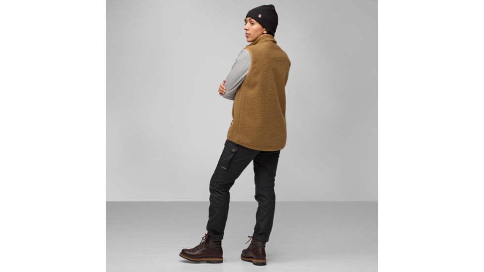 Fjallraven Vardag Pile Fleece Vest - Womens, Buckwheat Brown, Extra Small, F86994-232-XS