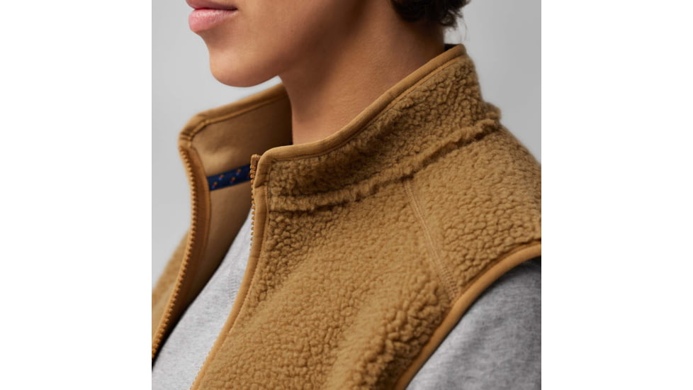 Fjallraven Vardag Pile Fleece Vest - Womens, Buckwheat Brown, Extra Small, F86994-232-XS