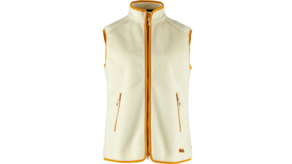Fjallraven Vardag Pile Fleece Vest - Womens, Chalk White, Medium, F86994-113-M