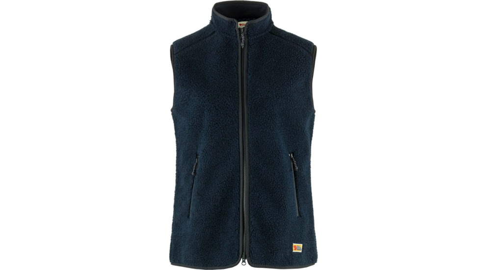 Fjallraven Vardag Pile Fleece Vest - Womens, Navy, Extra Large, F86994-560-XL