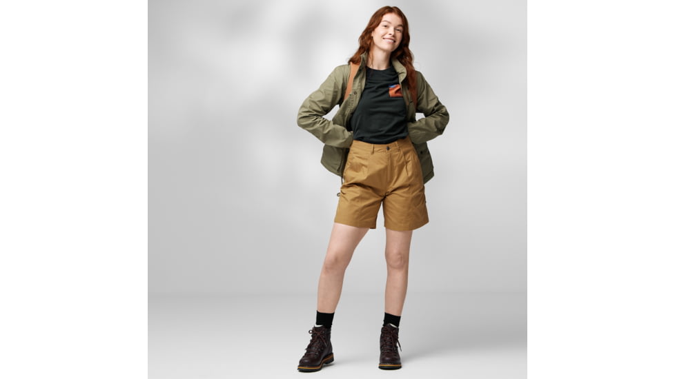 Fjallraven Vardag Shorts - Womens, Buckwheat Brown, 42, F87105-232-42