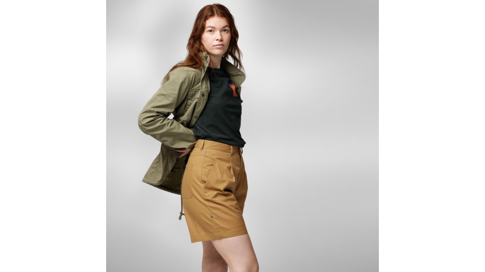 Fjallraven Vardag Shorts - Womens, Buckwheat Brown, 42, F87105-232-42