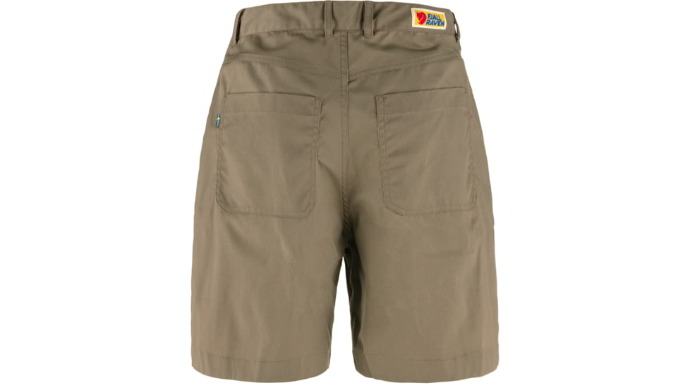 Fjallraven Vardag Shorts - Womens, Suede Brown, 48, F87105-244-48