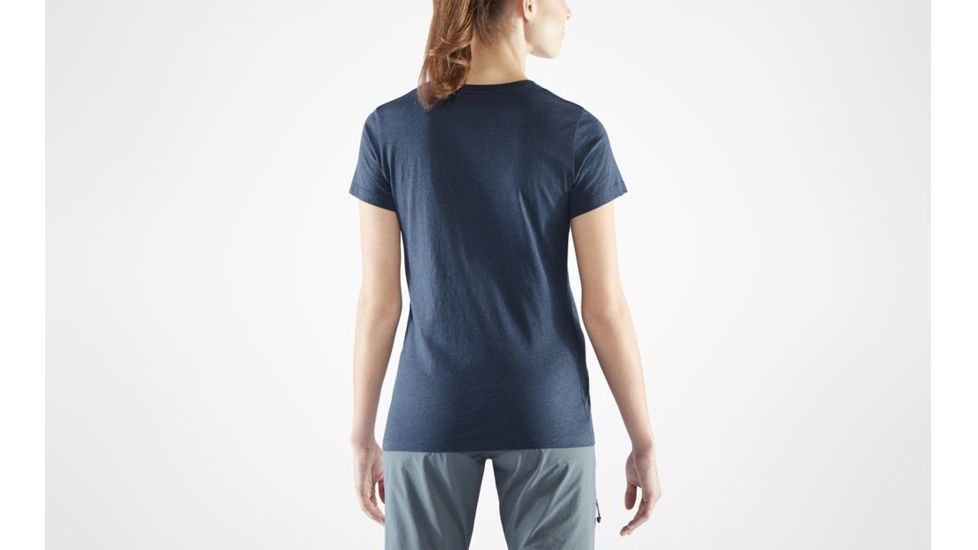 Fjallraven Vardag T-Shirt - Womens, Navy, Small, F83511-560-S
