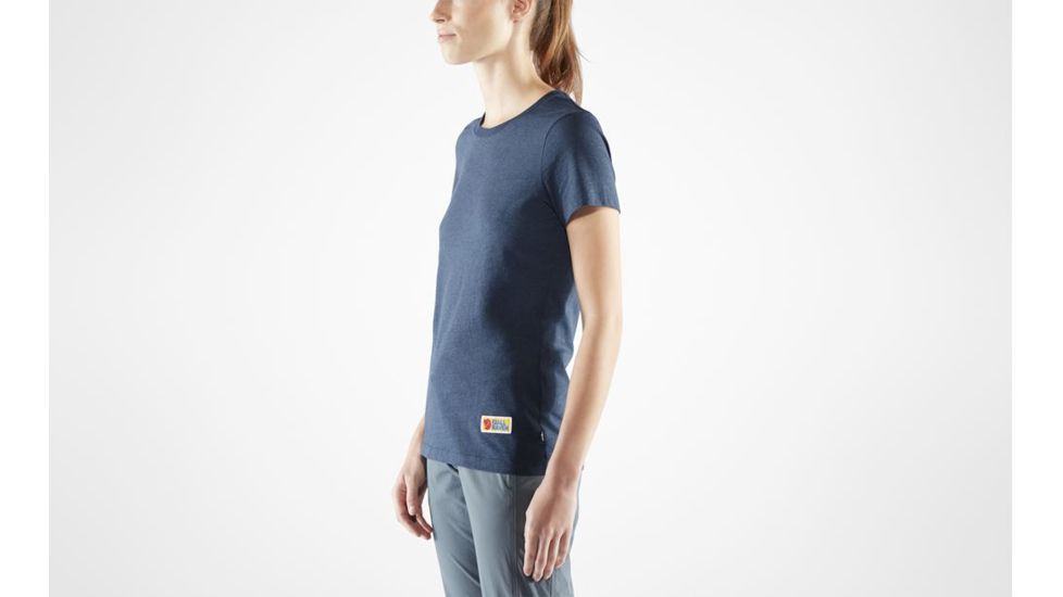 Fjallraven Vardag T-Shirt - Womens, Navy, Small, F83511-560-S