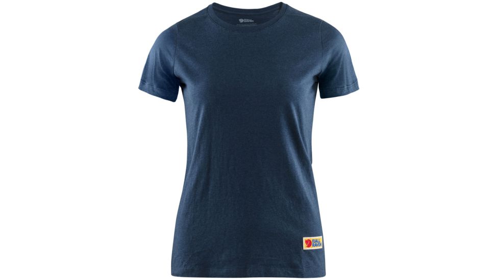 Fjallraven Vardag T-Shirt - Womens, Navy, Small, F83511-560-S
